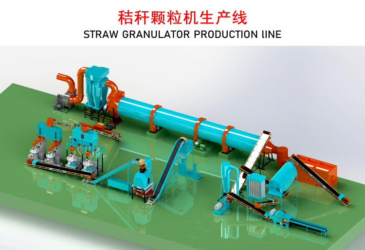 秸稈顆粒機(jī)生產(chǎn)線設(shè)備 秸稈顆粒機(jī)生產(chǎn)線設(shè)備
