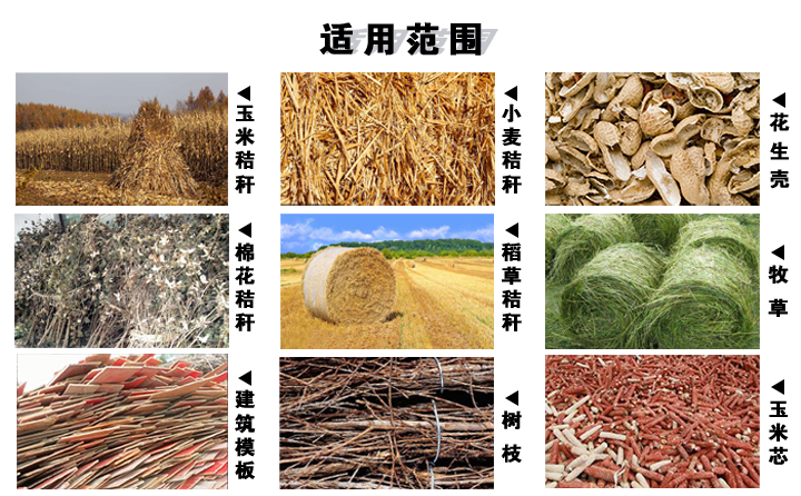 玉米秸稈顆粒機適用于不同原料 玉米秸稈顆粒機適用于不同原料