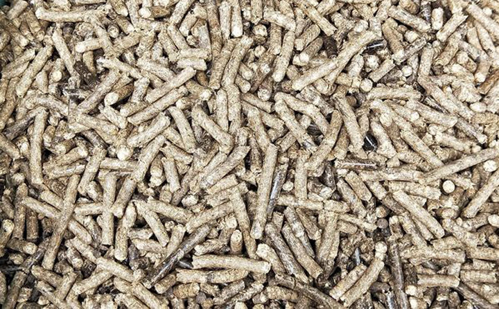 小型秸稈顆粒機(jī)加工的顆粒 小型秸稈顆粒機(jī)加工的顆粒