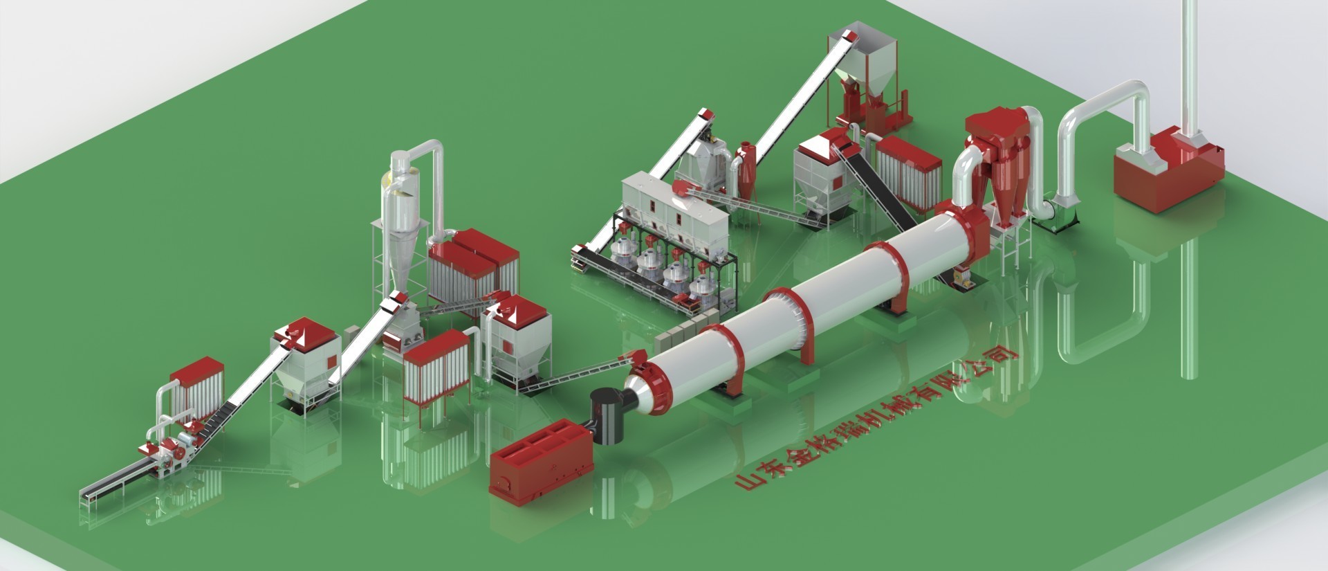 顆粒機生產線設備 顆粒機生產線設備