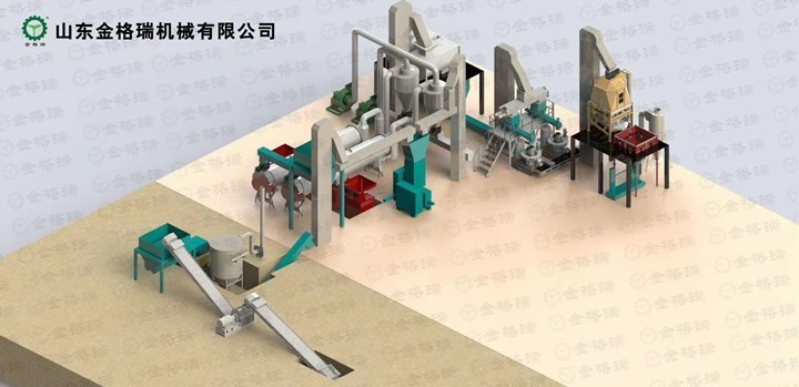 檸條飼料生產線 檸條飼料生產線