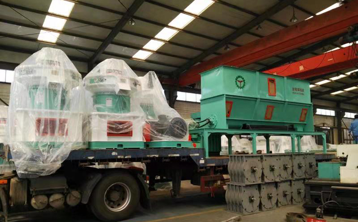 哈爾濱秸稈顆粒機已裝車 哈爾濱秸稈顆粒機已裝車