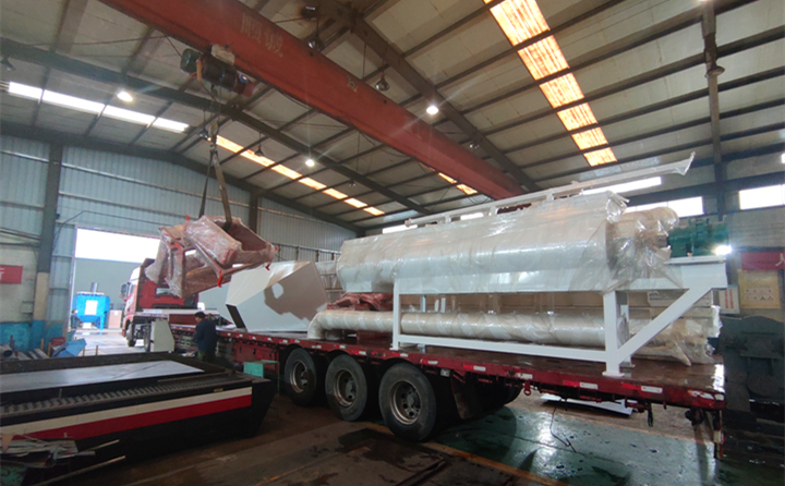 飼料顆粒機生產線裝車