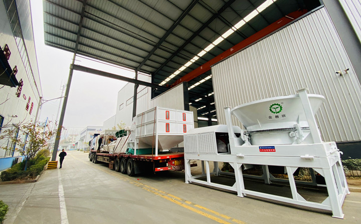 秸稈顆粒機(jī)生產(chǎn)線裝車(chē)完成，即將發(fā)往四川涼山