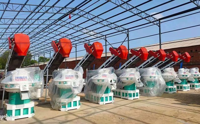 秸稈制粒機生物質顆粒燃料加工廠