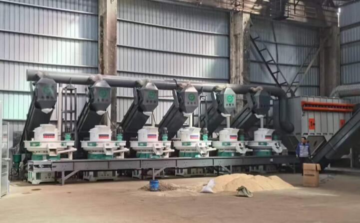 秸稈顆粒廠客戶現場 秸稈顆粒廠客戶現場