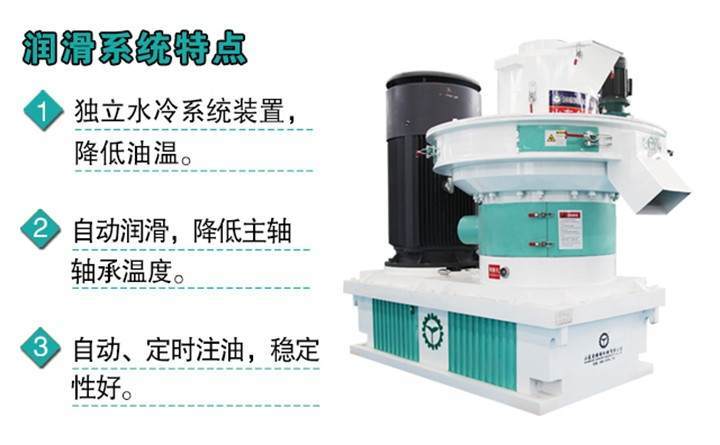 煙桿顆粒機潤滑系統特點